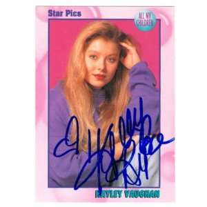  Kelly Ripa Autographed All My Children Trading Card (ip 