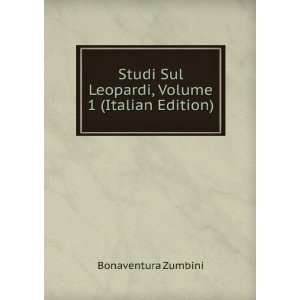  Studi Sul Leopardi, Volume 1 (Italian Edition 