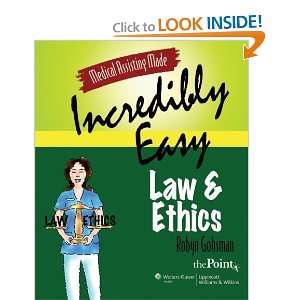  Made Incredibly Easy Law and Ethics [Paperback] Robyn Gohsman Books