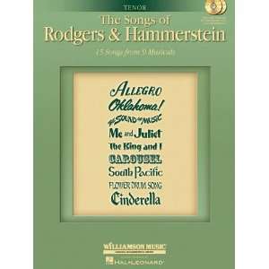  The Songs of Rodgers & Hammerstein   Tenor Book and 2 CD 