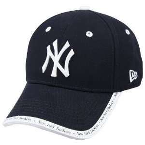 New Era New York Yankees Navy Blue Rogan II Hat:  Sports 