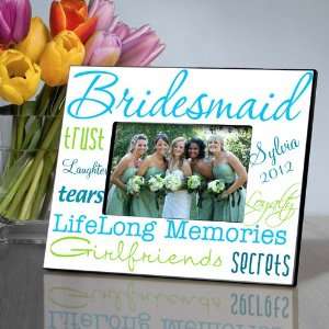  Personalized Something Blue Bridesmaid Picture Frame Baby