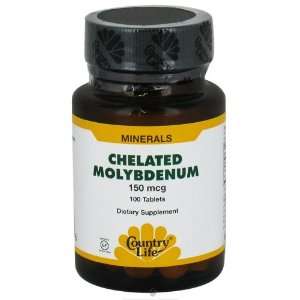  COUNTRY LIFE  CHELATED MAGNESIUM, 150 MG, 100 TABLETS 