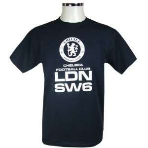  Chelsea FC. Mens Navy T Shirt   Small