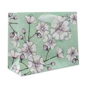  120 Pcs Premium Paper Gift Bags Bulk 6 x 7.5 x 3 (Cherry Blossom 