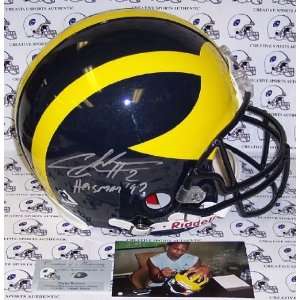 Charles Woodson Autographed/Hand Signed Michigan Wolverines Authentic 