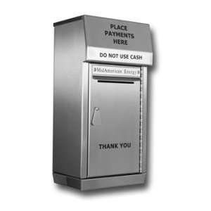  Stainless Steel Outdoor Payment Box: Office Products