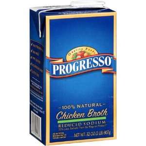 Progresso Reduced Sodium Chicken Broth Grocery & Gourmet Food