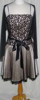   Pageant Brand New with Tags Large Or 8/10 Black With Champagne Color