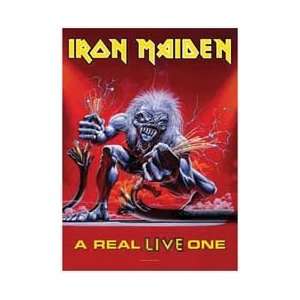  Iron Maiden   A Real Live One   Fabric Poster 30 x 40 
