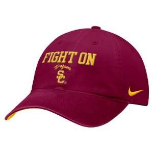    Nike USC Trojans Cardinal Local Campus Hat: Sports & Outdoors