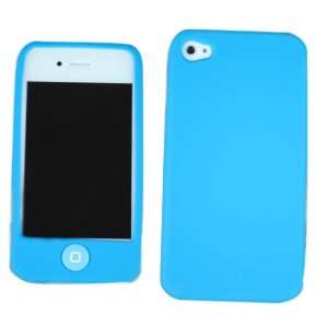  Chochi Iphone 4 Protective Shell Case (Blue, Silica Gel 