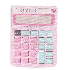  Hello Kitty Desktop Electronic Calculator Pink Toys 