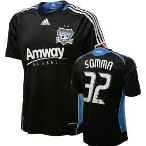  Davide Somma Game Used Jersey San Jose Earthquakes #32 