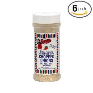 Fiesta Chopped Onion, 3 Ounce (Pack of 6)  Grocery 