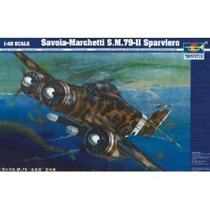  Savoia Marchetti 79 11 Sparviero 1 48 by Trumpeter Toys 