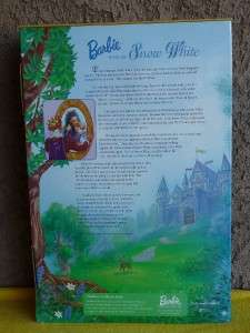 BARBIE AS SNOW WHITE COLLECTOR DOLL FAIRYTALE PRINCESS  