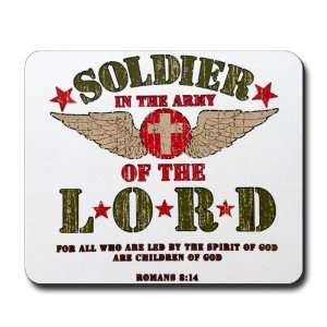  Mousepad (Mouse Pad) Soldier in the Army of the Lord 