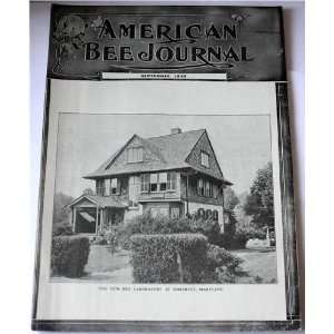  American Bee Journal September 1919 (Honey Production in 