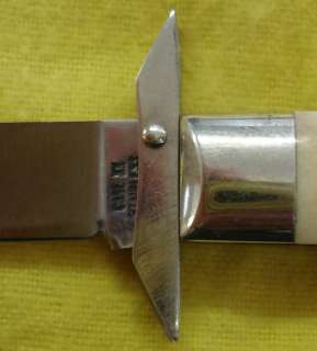 Case XX 5111 1/2 LSSP 1971 9 Dot Stag Cheetah Folding Knife  