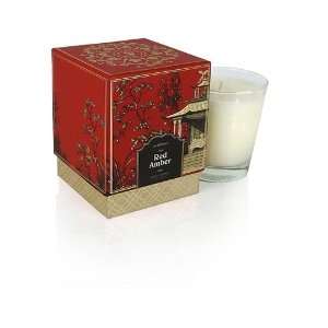  Seda France Red Amber Boxed Candle