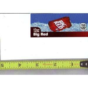 Magnum, Small Rectangle Size Big Red CAN Soda Vending Machine Flavor 
