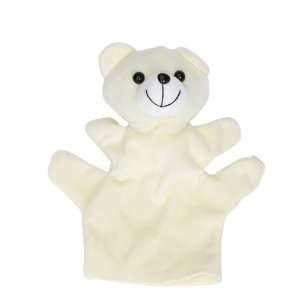  New Hand Sock Puppet Cute Bear Large Size Plush Toy: Toys 