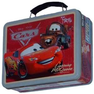  Cars Disney Pixar Lightning Mcqueen and Mater Tin Lunch 