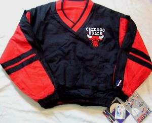 Chicago Bulls Boys Pullover Jacket Coat NWT Size 10/12  