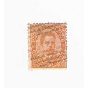  Italy Scott #47 King Humbert Stamp 