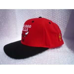  Chicago Bulls TI$A CAP RED Snapback