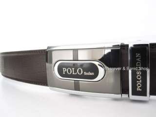 Authentic POLO Mens Genuine Leather Belt Casual/formal 28 42B11DA 