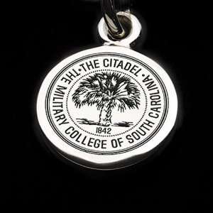  Citadel Sterling Silver Charm: Sports & Outdoors