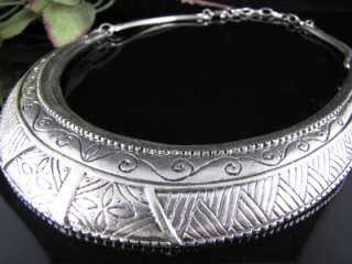 Ethnic Tribal Style Tibet Silver Necklace Chokers MS70  