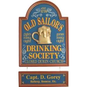    OLD SAILORS DRINKING SOCIETY Davis & Small