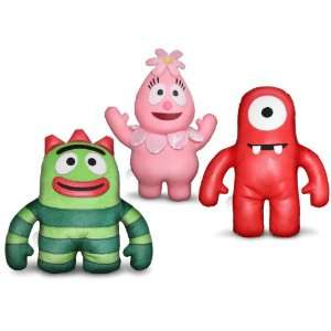   Plush Doll Kit set of 3 includes Brobbe, Foofa, Muno Toys & Games