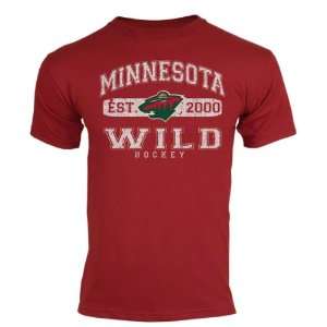  Minnesota Wild Old Time Hockey Cleric T Shirt