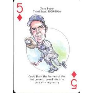 Clete Boyer   Oddball NEW York Yankees Playing Card