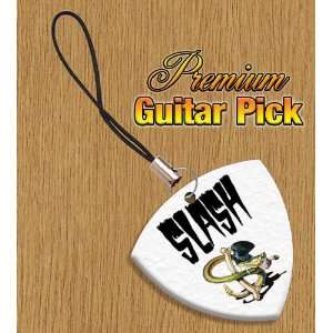  Slash Mobile Phone Charm Bass Guitar Pick Both Sides 