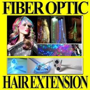   Extensions Night Glow Led Clip Party Hair Rave Club