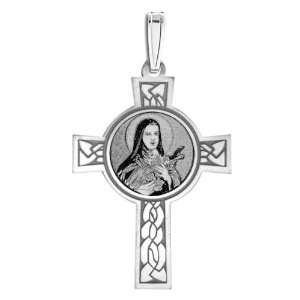  Saint Theresa Cross Medal Jewelry
