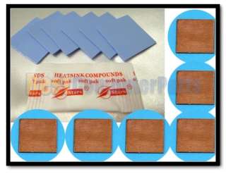 Complete Cooling Silicone Thermal Pads Copper Shims Grease for CPU GPU 