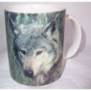  Gray Wolf Photo Coffee Cup