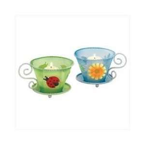  Mesh Coffee Cup Candleholder Set