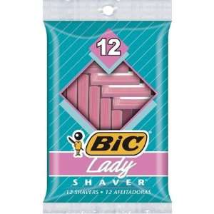 Bic Single Blade Lady Shavers Sensitive Skin 12 ct, 2 ct (Quantity of 