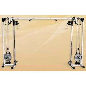  Yukon Fitness Cable Crossover Machine with Stack Sports 