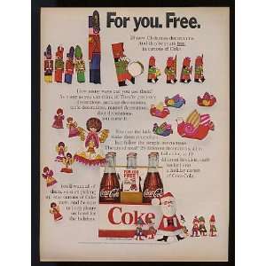   Coke Coca Cola Christmas Decorations Carton Print Ad