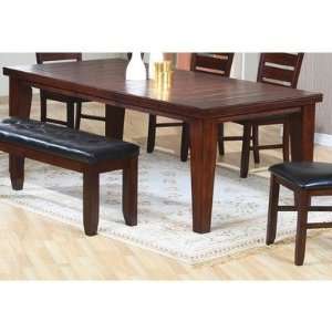   Wildon Home 101881 Dixon Rectangular Dining Table in Oak: Furniture