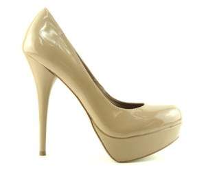 STEVE MADDEN CARYSSA Bluch Patent Womens Shoes Platform Pumps 9.5 