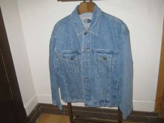 Vintage Showtime XL Blue Jeans Cotton Jacket  